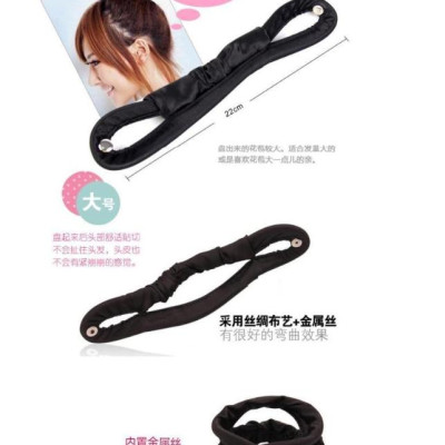 Dụng cụ búi tóc dây vải mềm MS03