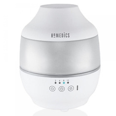 Máy tạo ẩm công nghệ siêu âm, kèm khay khuếch tán tinh dầu HoMedics UHE-CM18 Hàng chính hãng
