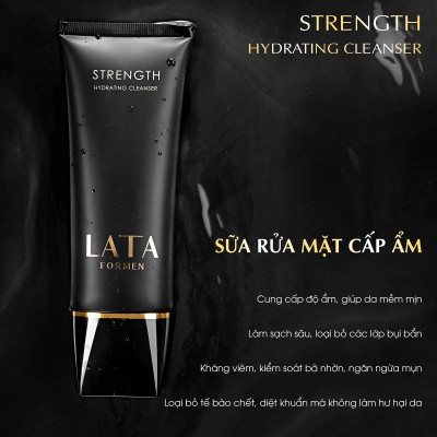 Sữa Rửa Mặt Cấp Ẩm LaTa ForMen Hydrating Cleanser