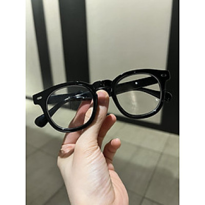 Kính Mắt Vuông Form to Gọng Nhựa Chống Ánh Sáng Xanh