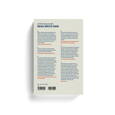 Sách - READ WRITE OWN - Kiến tạo kỷ nguyên tiếp theo của Internet