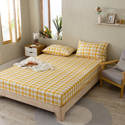 Bộ ga giường cotton Tici kẻ LIDACO cao cấp (Nhiều mẫu lựa chọn)