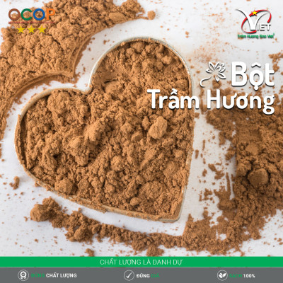 Bột trầm hương - Sao Việt - mùi hương trầm ấm áp ngọt ngào, dễ chịu