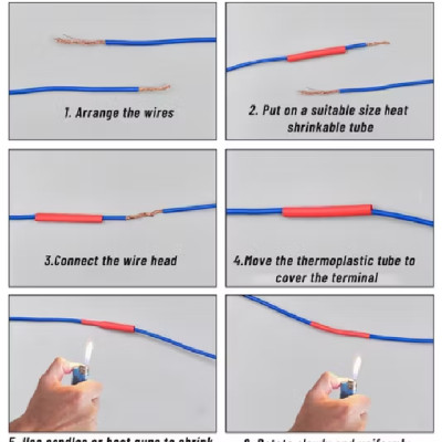 Bộ 328 ống gen co nhiệt cách điện