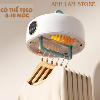 Máy Sấy Quần Áo Tròn FOLDING GYJ-002 Đa Năng Gấp Gọn, Ánh Sáng Xanh Khử Trùng Khử Khuẩn, 2 Chế Độ, Tiết Kiệm Không Gian Hàng Chính Hãng