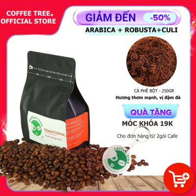 Cà Phê Nguyên Chất - Bột - Truyền Thống Số 3 - Buôn Mê Thuột - Hương Thơm Vừa, Vị Đắng Đậm, Hậu Vị Ngọt