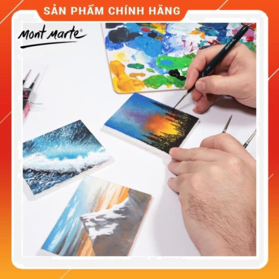 Bộ 5 Cọ Mini Detail Mont Marte - Mini Detail Brushe Set 5pc - BMHS0033