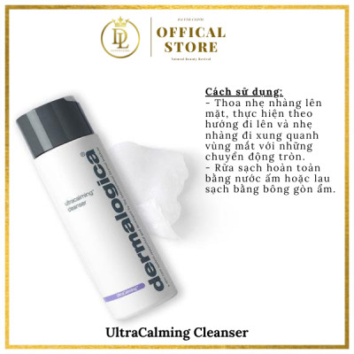 Sữa rửa mặt dành cho da nhạy cảm Dermalogica Ultracalming Cleanser 250ml - 500ml