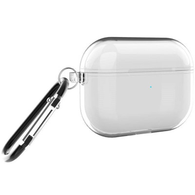 Vỏ Ốp Case Bảo Vệ TPU Trong Suốt  Cho Airpods 4 ( 2024) Kèm móc treo_ Hàng Chính Hãng