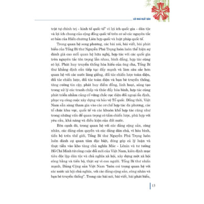 Xây dựng và phát triển nền đối ngoại, ngoại giao toàn diện, hiện đại, mang đậm bản sắc “cây tre Việt Nam” (bản in 2023)