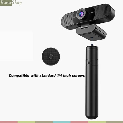 Emeet SmartCam S600 - Webcam Họp Trực Tuyến Góc Rộng, Độ Phân Giải 4K, Tốc Độ 60FPS, Tự Động Lấy Nét Chỉnh Sáng [TẶNG CHÂN WEBCAM] - Hàng chính hãng