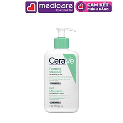 Sữa Rửa Mặt CERAVE Foaming Cleanser 236ml