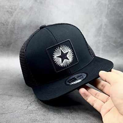 (NEW) Mũ hiphop, nón snapback ngôi sao phối vải Kaki đẹp Form chuẩn (Ảnh thật)