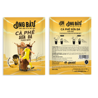 Cà Phê Sữa Đá Tươi Mới 