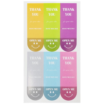 Sticker Cảm Ơn - Teenage CTE-045 (10 Tờ)