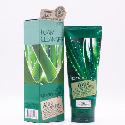 Sữa rửa mặt cao cấp Hàn Quốc Dabo Tinh Chất Lô Hội (180ml)