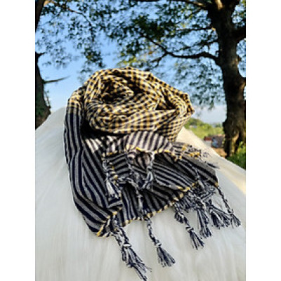 Khăn rằn campuchia vải cotton