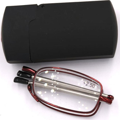 Kính gập 868 màu đỏ tròng lão 2.5 độ