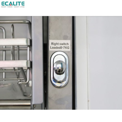 Kệ chén di động tủ trên Lift-Basket Ecalite EL-BL80SS