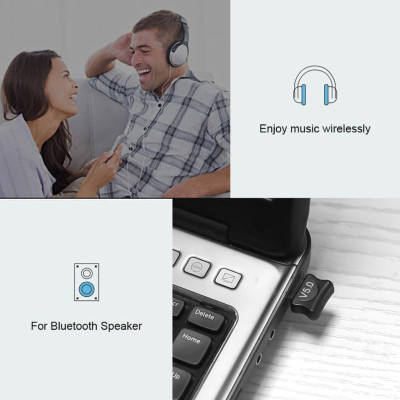 USB giúp khả năng kết nối Bluetooth 5.0 Cho Pc Laptop N0M6 Chất Lượng Cao - miếng lót chuột
