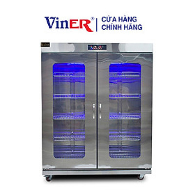 [HÀNG CHÍNH HÃNG]Tủ sấy bát 2 cánh kính 2 lớp Quạt gió
