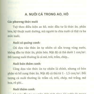 Hướng Dẫn Nuôi Cá, Ếch, Lươn