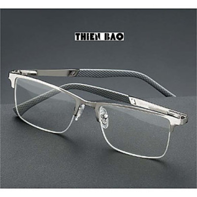 Kính lão thị viễn thị xẻ cước bạc sáng bản to, càng lò xo Nam Nữ Nhật bản Silver hàng đẹp loại I, chuẩn độ KVH02