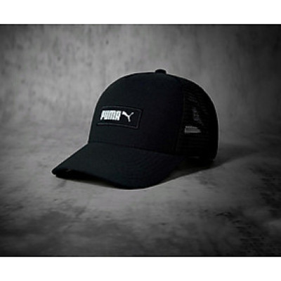 Nón kết, mũ lưỡi trai Pu.ma báo đen phối vải kaki form chuẩn thời trang cao cấp