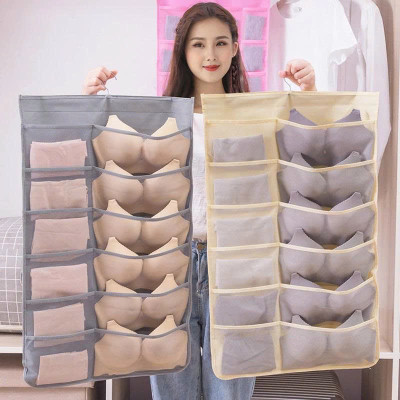 Túi để đồ lót, tất vớ , có 2 mặt đựng đồ 30 ô tiết kiệm không gian diện tích