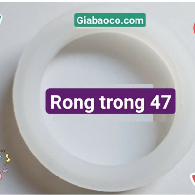 Roong Trong Ống Thủy Tinh Phi 47 - Dùng cho máy nước nóng năng lượng mặt trời