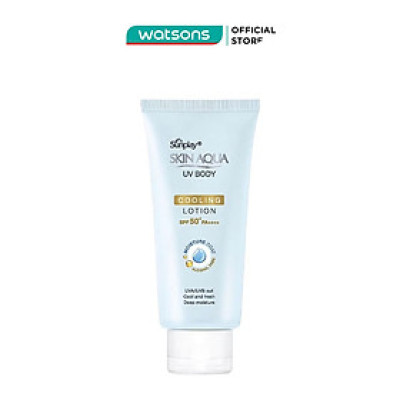 Chống Nắng Sunplay Skin Aqua UV Body Cooling Body Lotion Dưỡng Thể Mát Lạnh SPF50+ PA++++ 150g