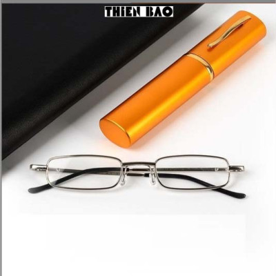 Kính lão thị, viễn thị đọc chữ KÍNH HÌNH BÚT KV77 đọc sách đọc chữ siêu rõ Mini Nhật Bản cao cấp Nam Nữ loại I chuẩn độ