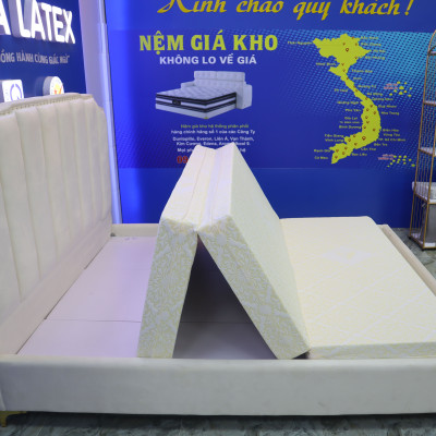 Nệm Bông Ép Aroma Fiber dày 10cm