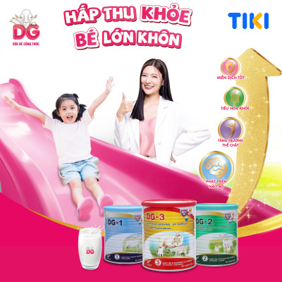 [Tặng Bình Giữ Nhiệt] CB 3 Lon Sữa Dê Công Thức DG-3 400g (HSD 10/2025)