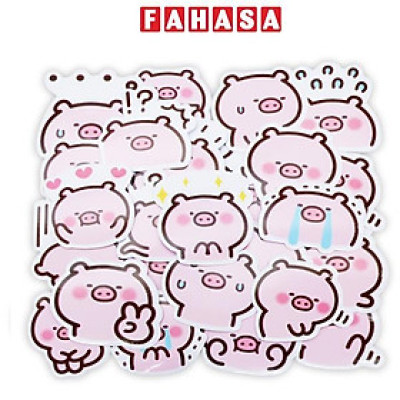 Sticker Đa Năng - Teenage CTE-071 - Pink Pig