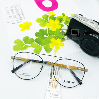 GỌNG KÍNH PHI CÔNG , NAM NỮ , CÀNG GỖ, THỜI TRANG CHÍNH HÃNG JUBILANT JU6307