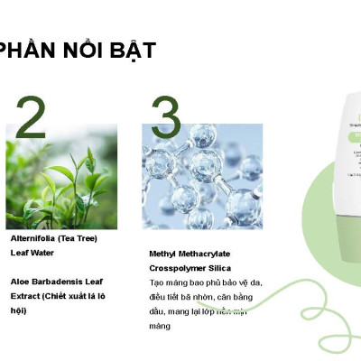Kem đi nắng trắng da cho da mụn da dầu da hỗn hợp SMART TOUCH SUNSCREEN OIL CONTROL chai 50ml