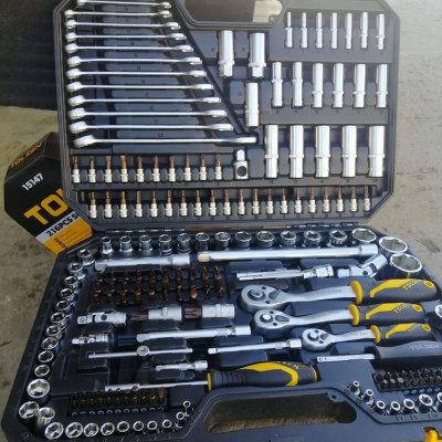 BỘ DỤNG CỤ MỞ BULONG 216 MÓN TOLSEN 15147 - HÀNG CHÍNH HÃNG