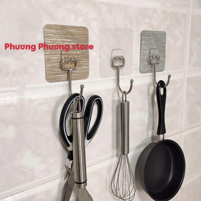 Móc Dán Tường Siêu Dính Chịu Lực Treo Đồ móc cao cấp siêu bền