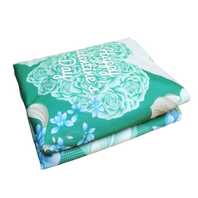 Áo Hai Mặt Bọc Nệm 1m2x2mx10cm Có Khóa - Giao Màu Ngẫu Nhiên