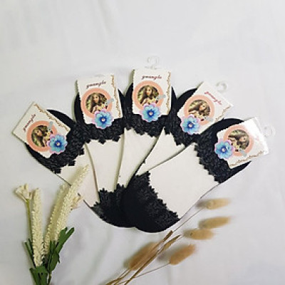 SET 5 ĐÔI - TẤT VỚ HÀI REN CÔNG CHÚA