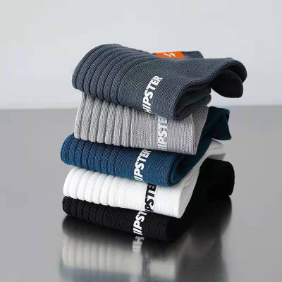 [T10] Combo 5 đôi tất nam cổ cao thể thao Hàn Quốc vớ nam cao cấp co giãn 4 chiều