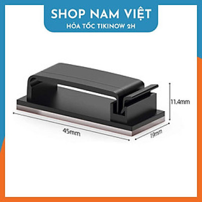 Kẹp Dán Tường Đi Dây Điện, Dây Cáp Gọn Gàng Loại Cao Cấp