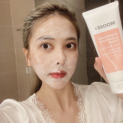 Sữa rửa mặt trắng da Moose+ 150ml giúp da mặt trắng hồng rạng rỡ hạn 2026