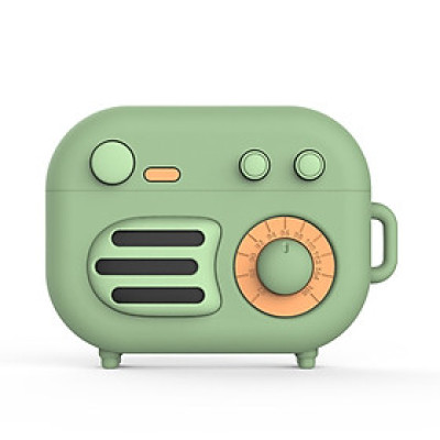 Bao Case Cho Airpods Pro/ Airpods 3 Kai Hình Radio Retro- Hàng Chính Hãng 