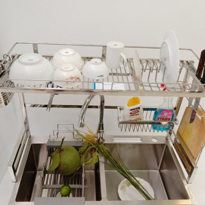 Kệ chén đa năng bồn rửa Kibath