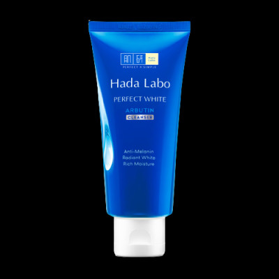 Kem rửa mặt trắng da tối ưu Hadalabo Perfect White (80g)