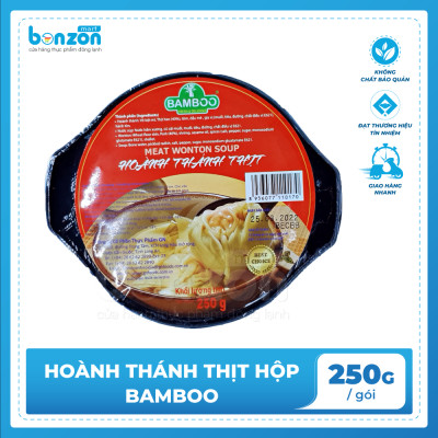 Hoành thánh thịt hộp Bamboo 250g