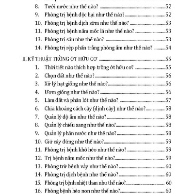 Kỹ Thuật Trồng Rau, Củ, Quả Hữu Cơ (Tái bản 2024)