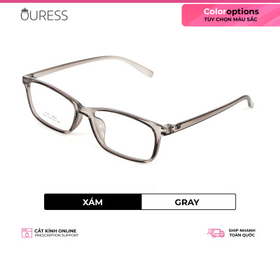 Gọng kính nhựa dẻo thời trang nam nữ siêu nhẹ siêu bền Ouress 2030